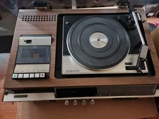 Vintage Sony Music System HMK 40 Turntable Tape Garrard SP 25 MK IV Untested