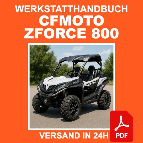 Workshop manual cfmoto - manual, zforce