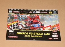 2026 Brisca F2 Stock Car Racing calendar (double A4, ring bound, punch holed)