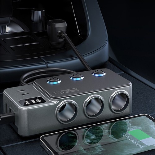 Multi function car charger - function,