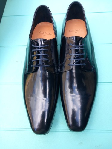 Paul smith black leather - black, lace