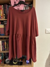 Yours Clothing Red Swing Top