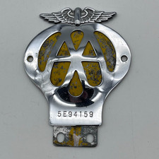 Vintage AA Car Badge –
