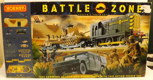 Hornby t1501 battle zone train - t1501,