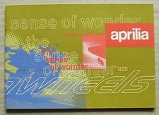 APRILIA MOTORCYCLES & SCOOTERS Sales Brochure 1997 AMICO RS RALLY LEONARDO RS RX