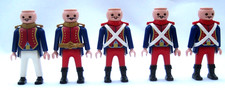 PLAYMOBIL  French Soldiers x 5