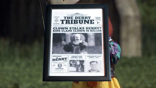 Vintage horror movie pennywise - vintage,
