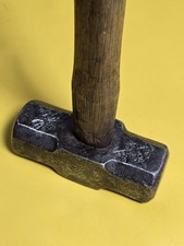 Vintage Awesome Rare PIKES 4lbs Sledgehammer With Short Handle Blacksmiths Tools