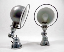 VINTAGE JIELDE LAMP x2 - Stripped, Polished with a lacquered finish