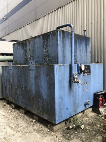 Diesel tank with - diesel, nozzle