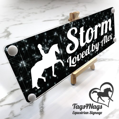 Pony stable name sign - pony,