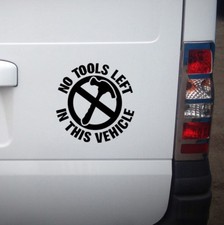 No Tools Left In This Vehicle