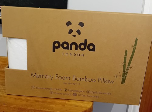 Brand new panda memory foam - new,