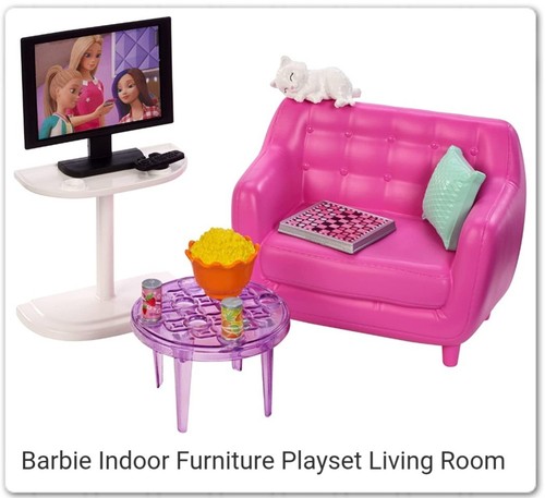 Barbie doll house living room - house,