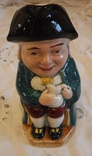 BURLINGTON WARE JOHN SHAW & SONS TOBY JUG  MADE  BETWEEN 1959 & 1963 11.5/12 cm