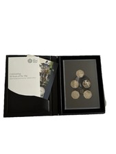 Kew  2009/2019 Royal Mint Proof 50p Fifty Pence Coin Set New Kew Garden