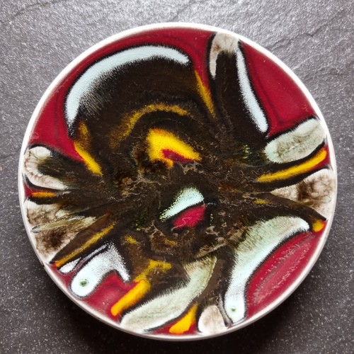 Poole pottery delphis pin - pottery,