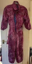 Vintage 80s Head Ski Suit One piece Snowsuit Retro Womens UK 8-10, EU 34