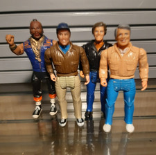 A Team figures x4 Vintage