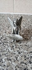 Pewter Fairy Figurine Ornament - Excellent Condition
