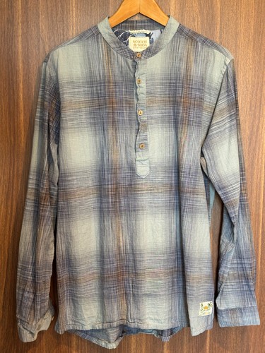 Scotch soda cotton linen - &,