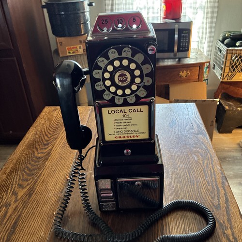 Vintage crosley retro payphone - vintage,