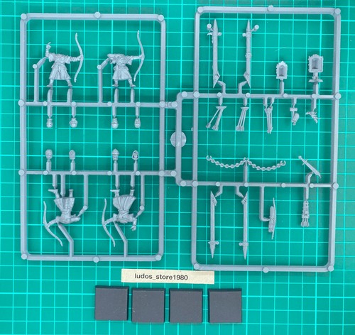 Bretonnia archers on sprue - bretonnia,