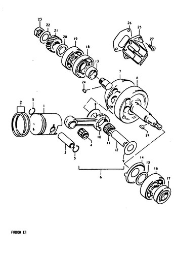 Suzuki genuine right oil - genuine, seal