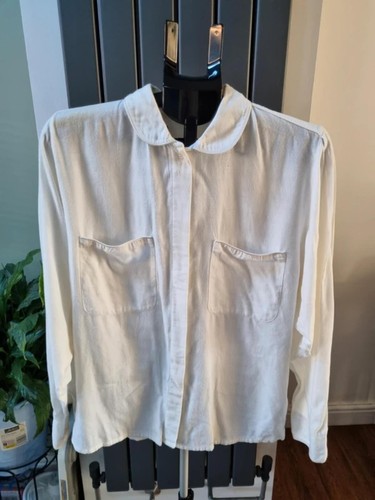 Mondi white long sleeve - white, button