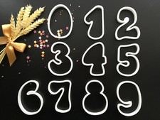 Numbers | Small | 2 inches |
