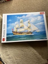 Trefl 500 Piece Jigsaw Puzzle "Sea Journey" including Tall Ship 