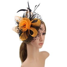 Feather Hair Fascinator Alice