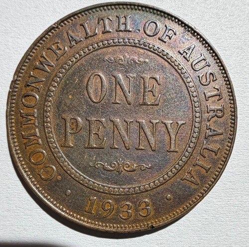 Australia penny 1933 - australia,