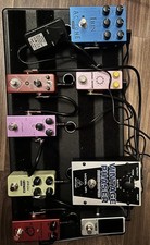 Guitar Effect Pedals And Board
