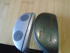 PRE~LOVED 2 PUTTERS ~1 PALMER/1 RAY COOK ~OLD STK~ SLIGHTLY TOE DOWN~35.5" LONG