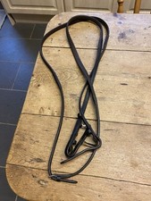 EcoRider Biogrip Fine Flexi Reins. Super soft grip. 1/2” width . Pony Brown