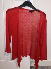 Ladies Red Chickadee Lace Type
