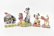 Disney Showcase Collection X4 Figure Bundle Unboxed Bambi Lady & The Tramp 