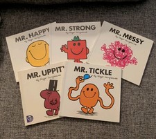 Mr Men Bundle x5 Books (Happy