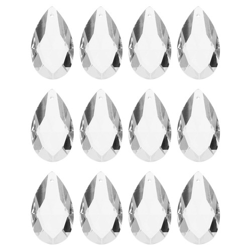 12pcs teardrop crystal drop - 12pcs,