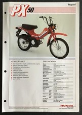 HONDA PX50 MOPED Sales