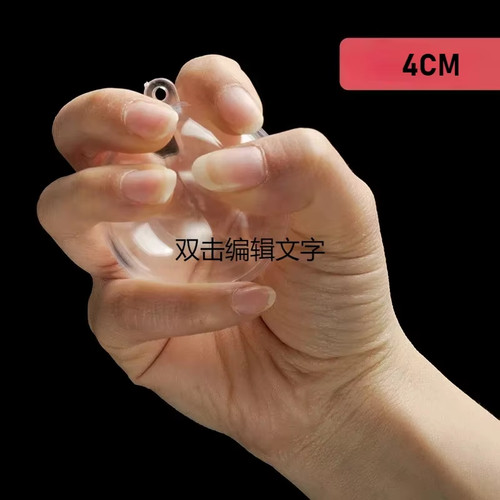 8cm christmas transparent - christmas,