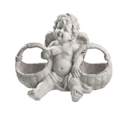 Design toscano basket of - 'basket,