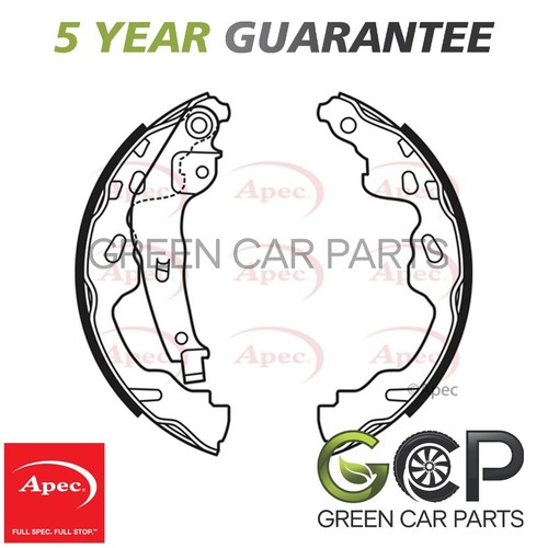 Apec rear brake - brake, set