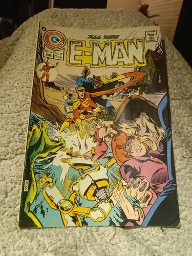Man charlton comics - e-man,