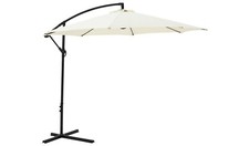 Habitat 3m Overhanging Garden Parasol - Cream