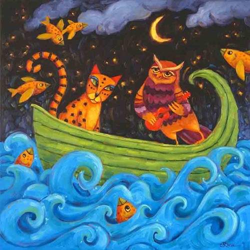 Cat accent decor tile - cat,