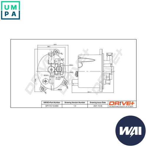 Fuel filter dp1110 0304 for - fuel,