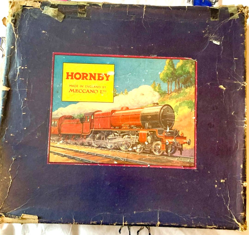 Vintage hornby clockwork train - clockwork,