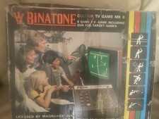 Binatone Colour Tv Game Mk10 Vintage Gaming Console 